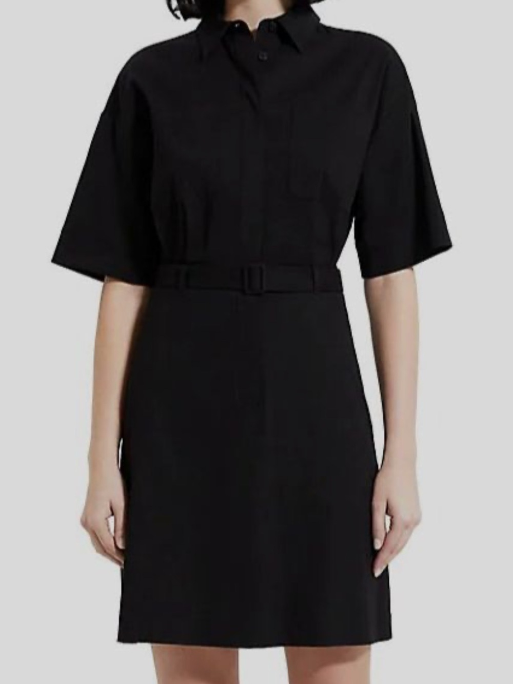 Theory Belted Shirt Dress